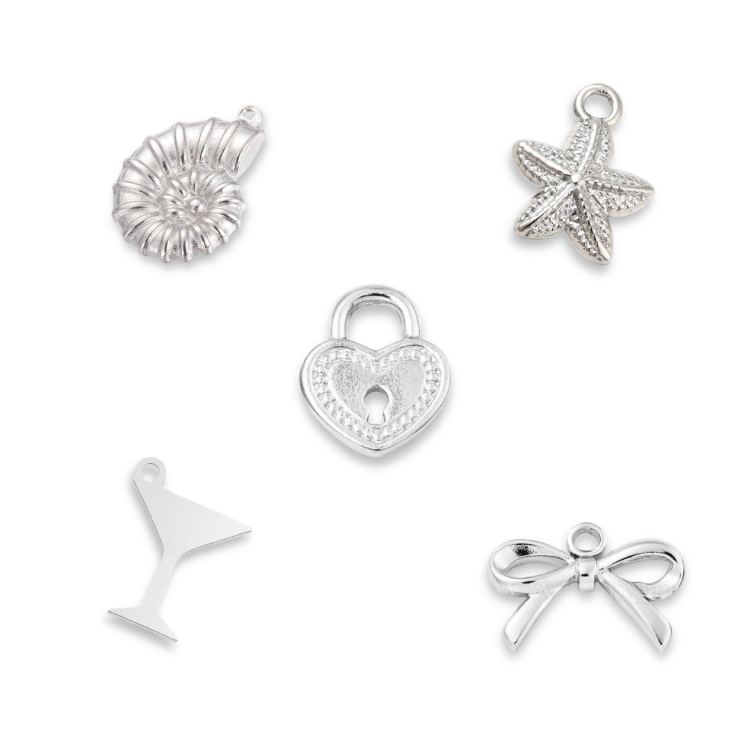 Silver charms