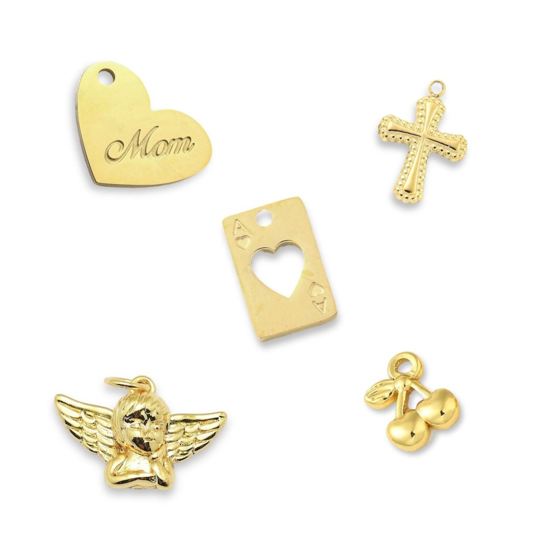 The gold charms