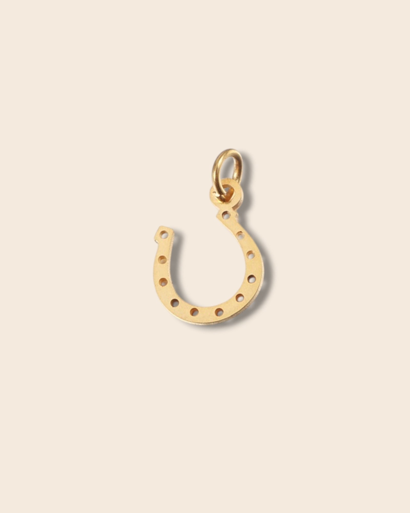 Mini horseshoe charm