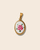 Vintage rose charm