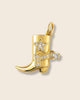 Diamond boot charm