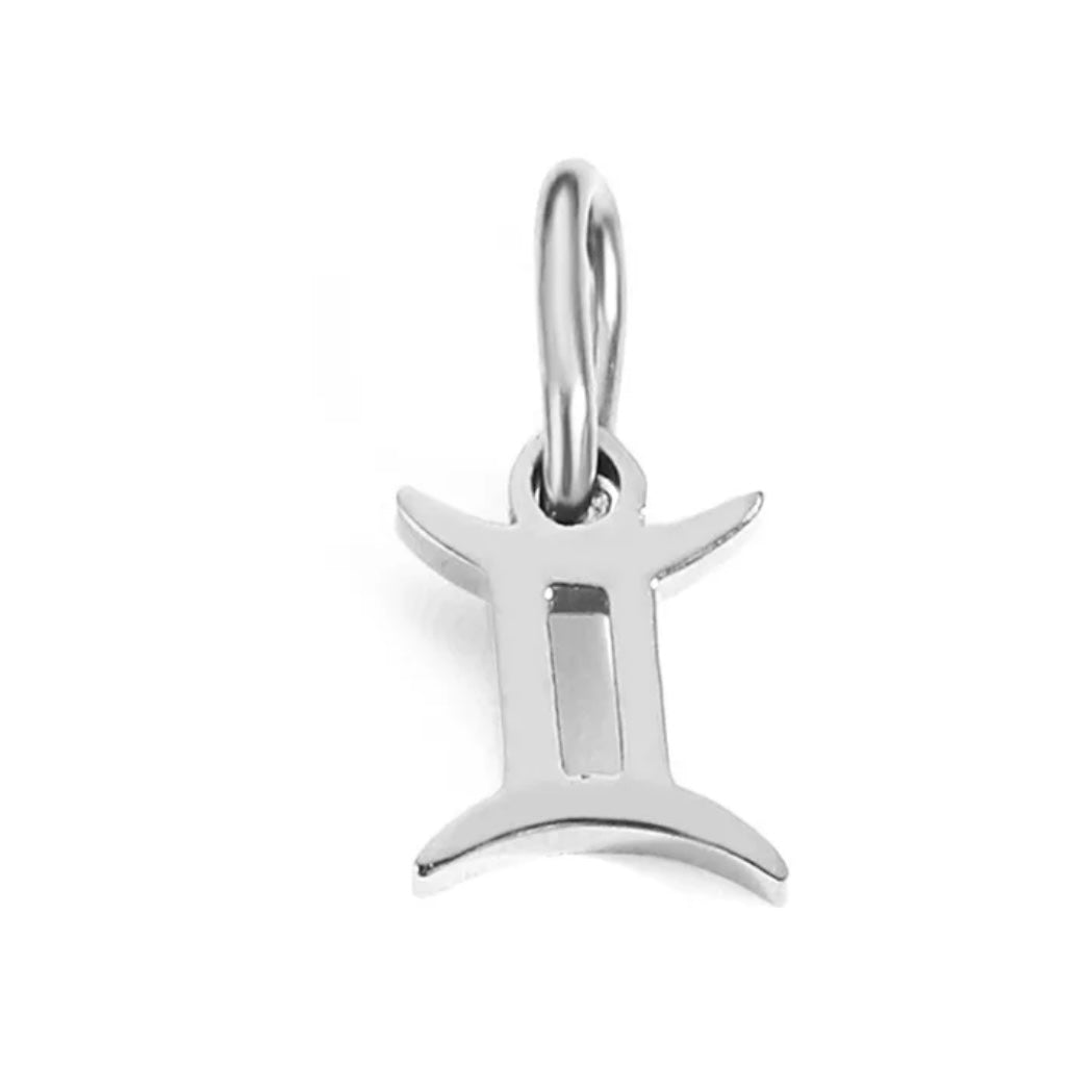 Astrology silver charm