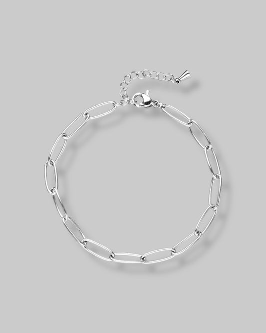 Bracelet uni argent