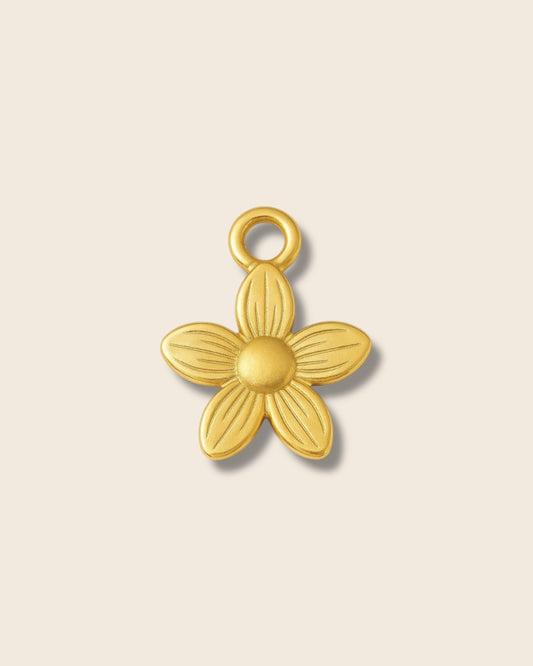 Flower charm