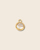 Circle diamond charm