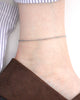 Anklet Discrète Argent