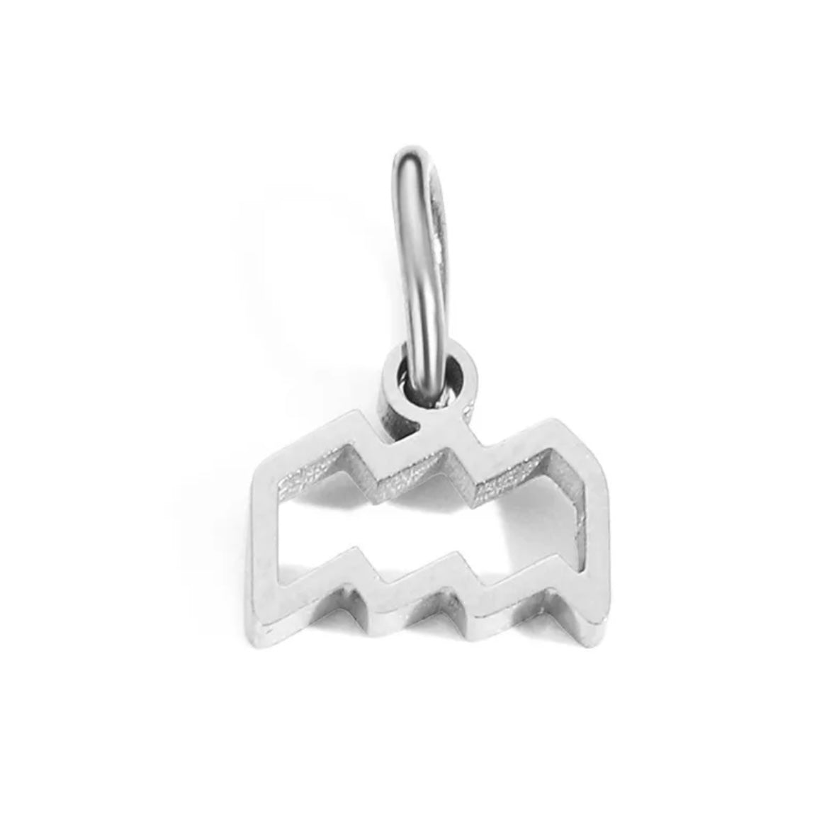 Astrology silver charm