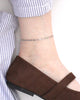 Anklet Rectangle Argent