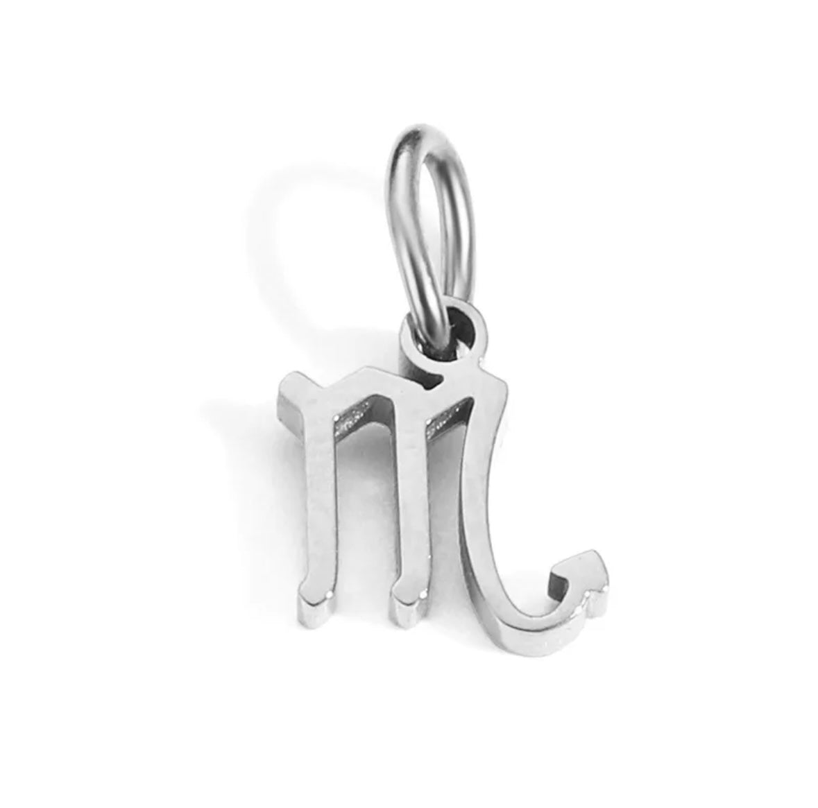 Astrology silver charm