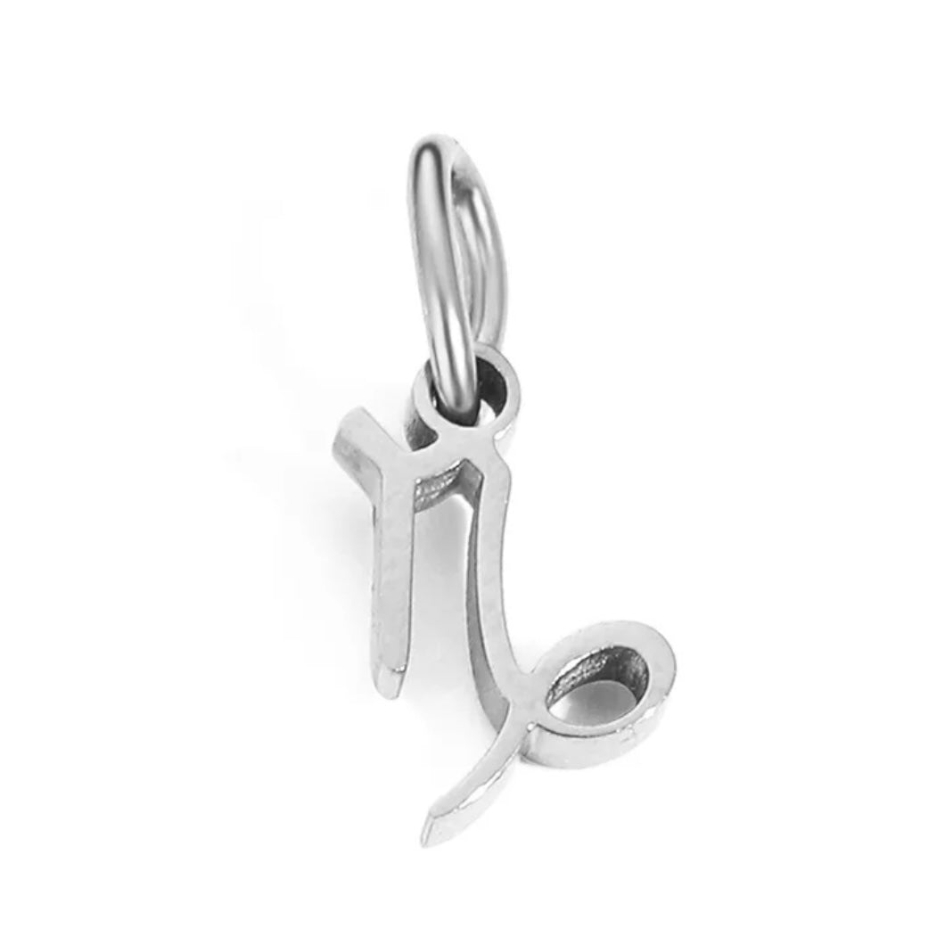 Astrology silver charm
