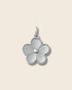 Clover silver charm