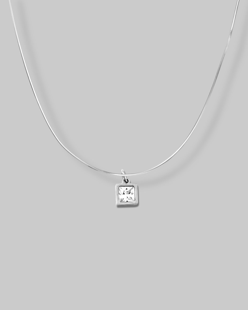 Simple silver chain