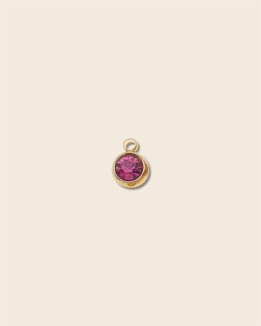 Birthstone charm