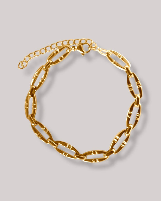 Bracelet uni à maillons