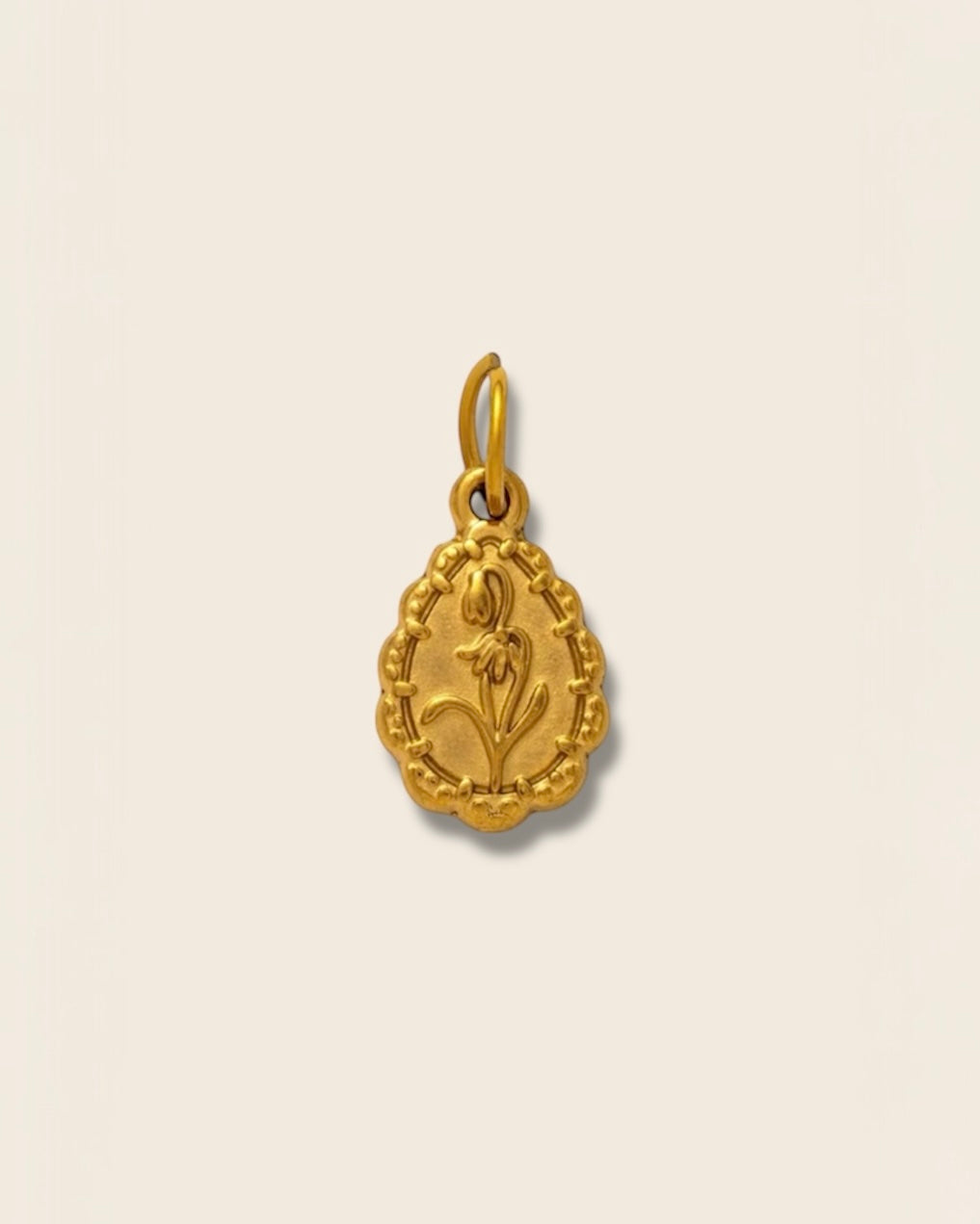 Orchid charm