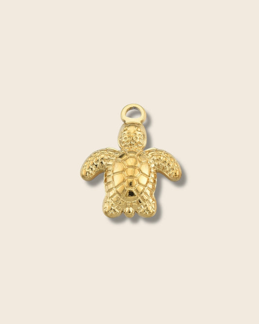Sea turtle charm