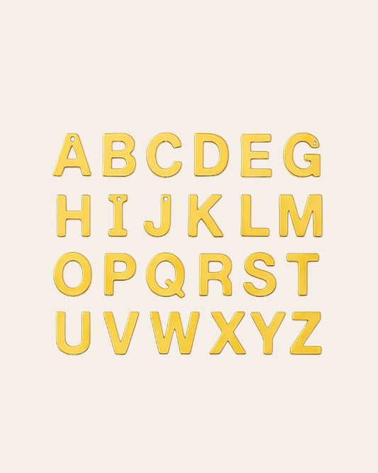 Letter charm