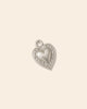 Heart silver charm