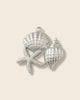 Ocean silver charm
