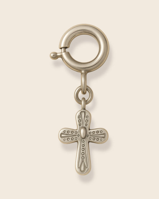Clover silver charm