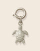 Turtle silver charm