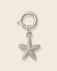Starfish silver charm