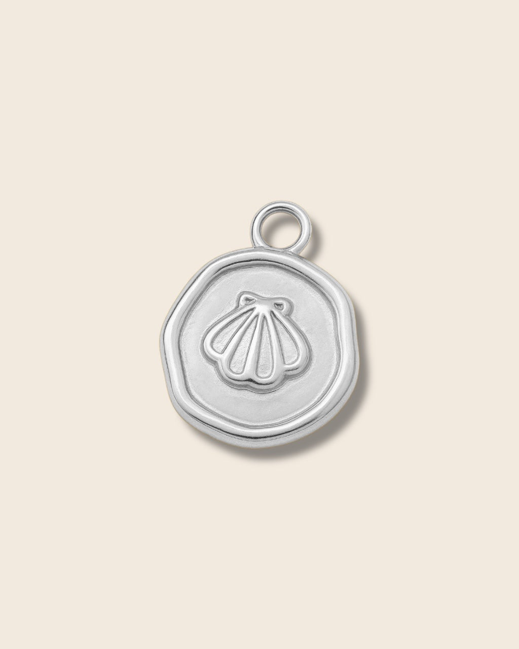 Mermaid charm (silver)