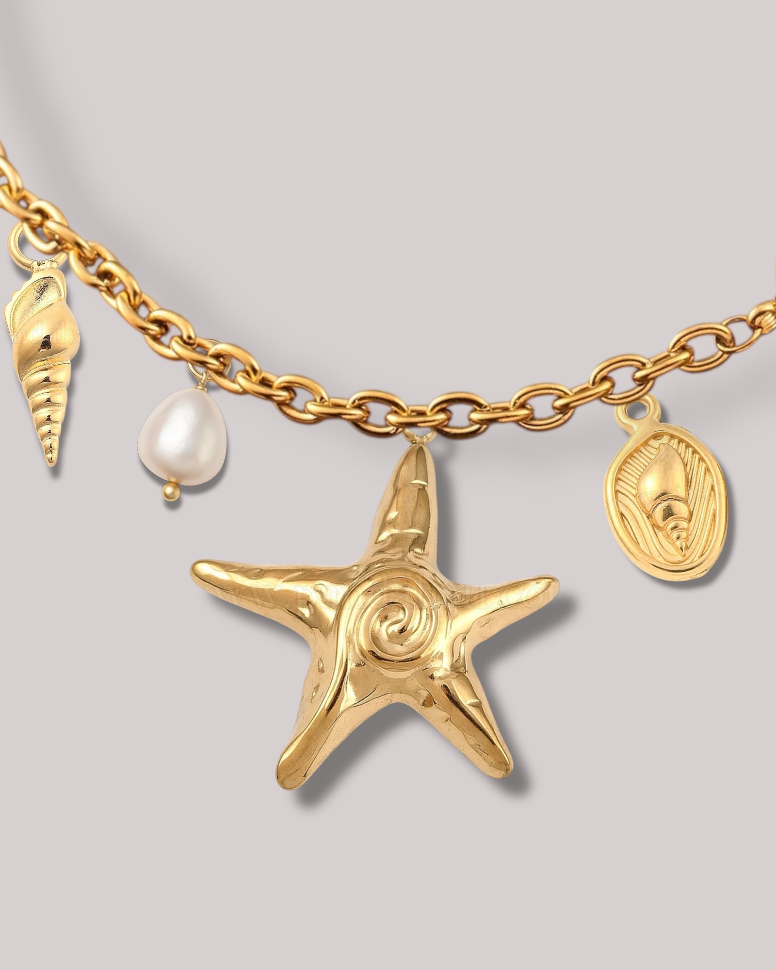 Plain link chain
