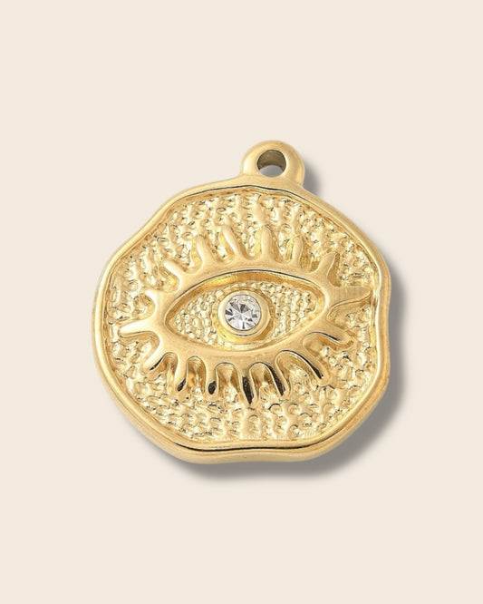 Eye diamond charm