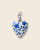 Porcelaine charm (silver)
