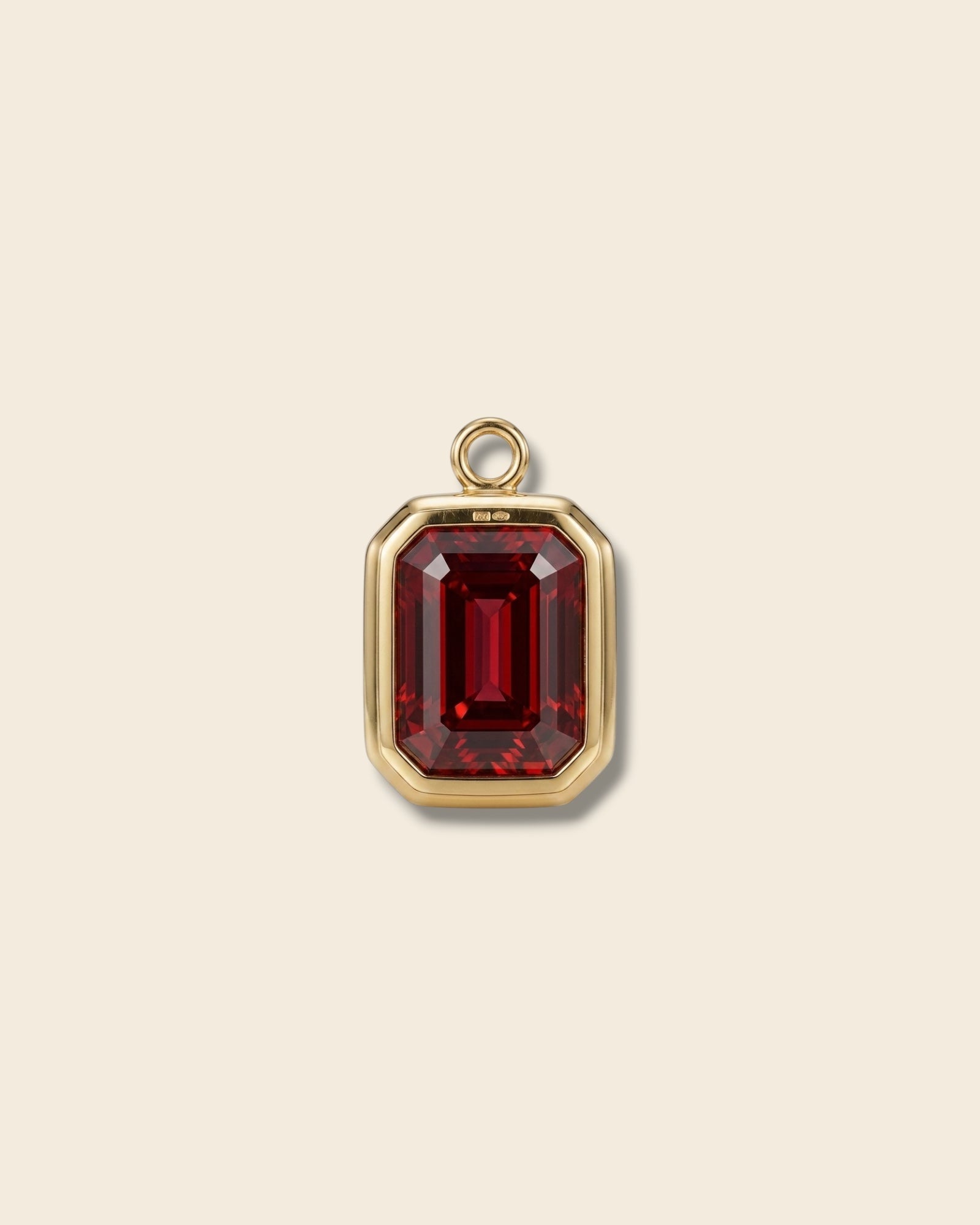 Red diamond charm
