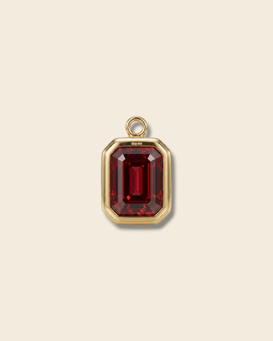 Red diamond charm