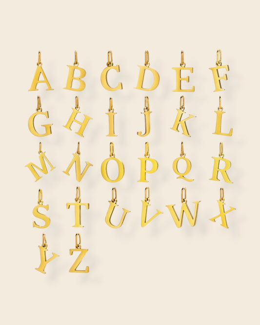 Letter charm