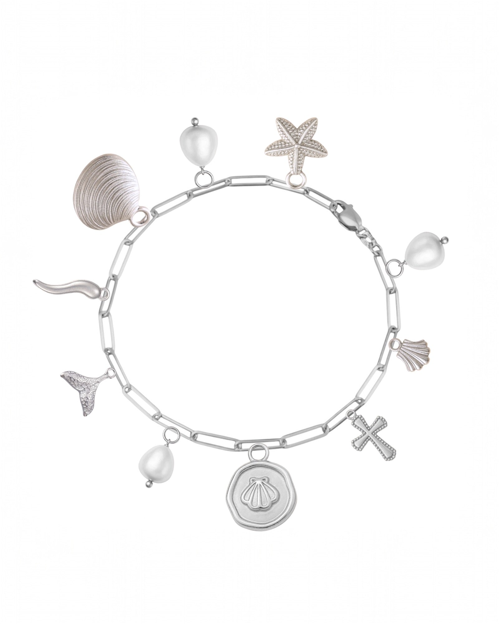 Charm Studio - Chaine de cheville Argent