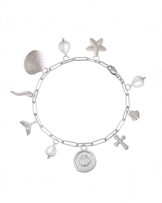 Charm Studio - Chaine de cheville Argent