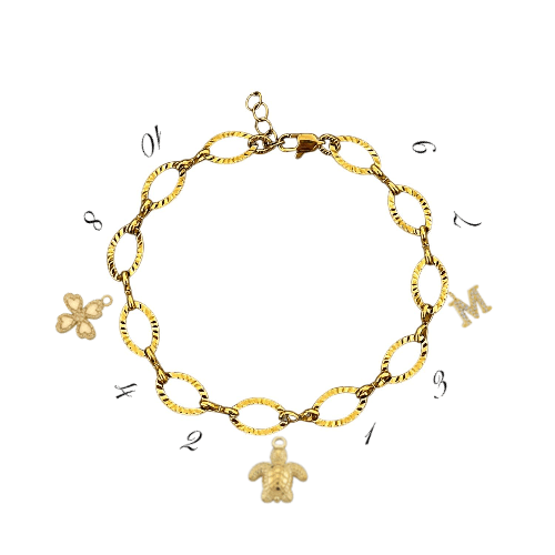 Charm Studio - Bracelet Or