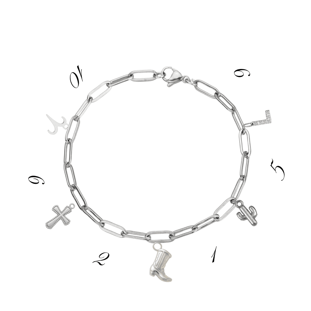 Charm Studio - Bracelet Argent