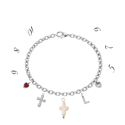 Charm Studio - Bracelet Argent