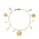 Charm Studio - Chaine de cheville Or